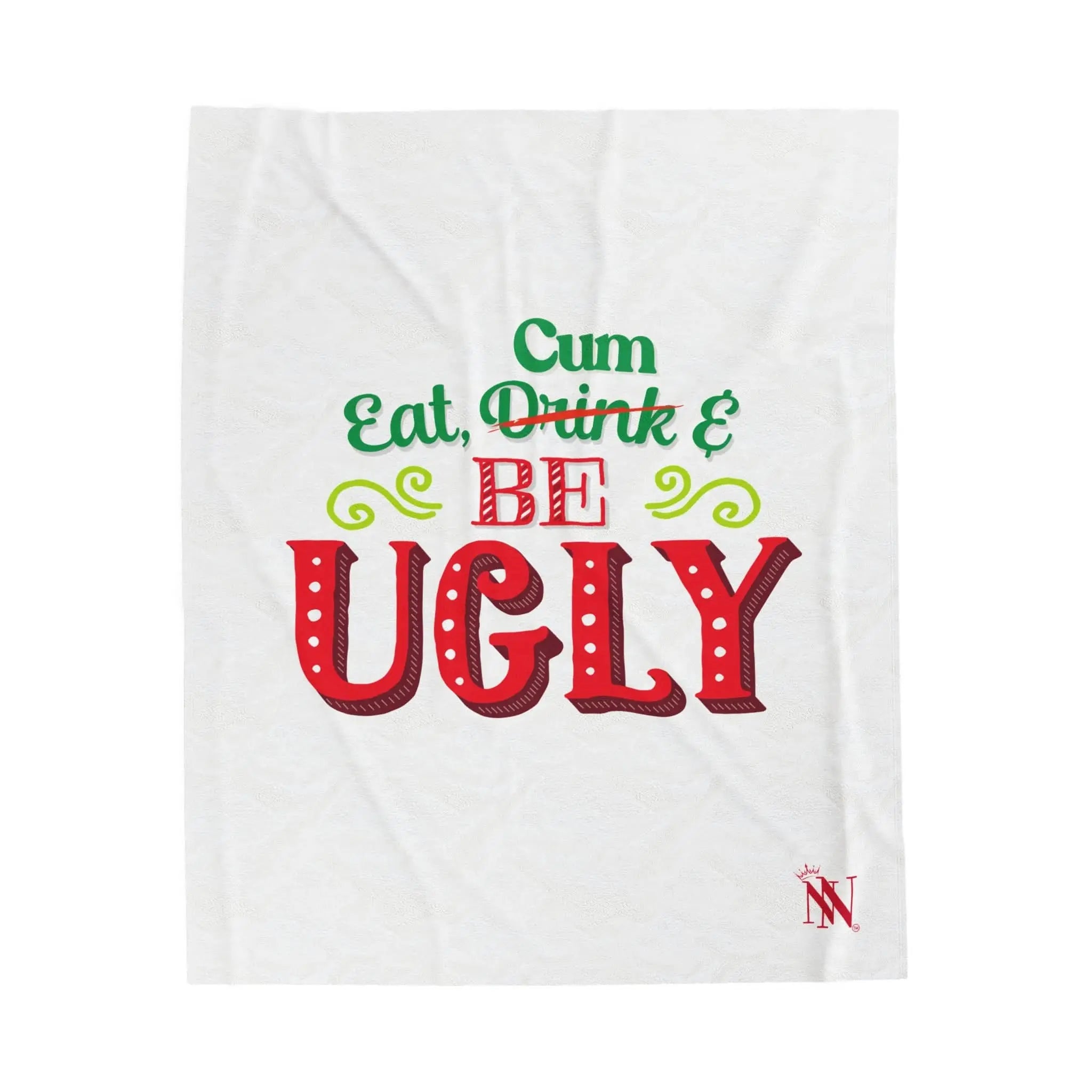 Eat Drink Be Ugly | Mix & Match Fun-Flirty Lovers’ Blankets