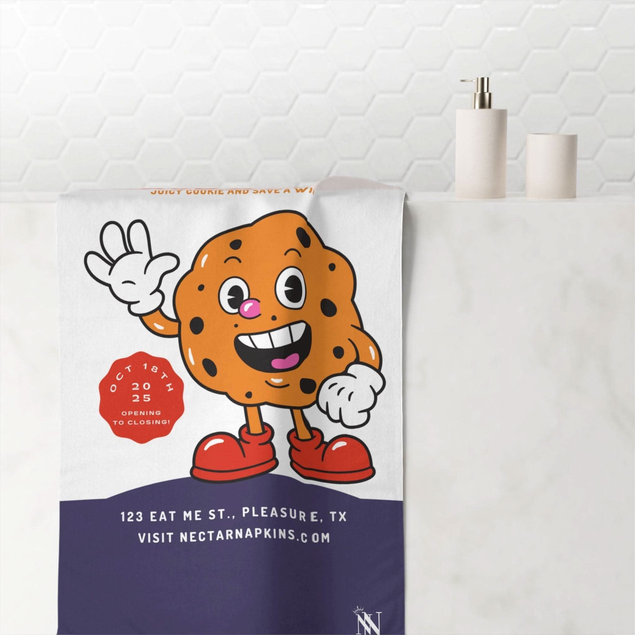 Eat My Cookie | Mix & Match Naughty XL Fun-Flirty Lovers’ Towels