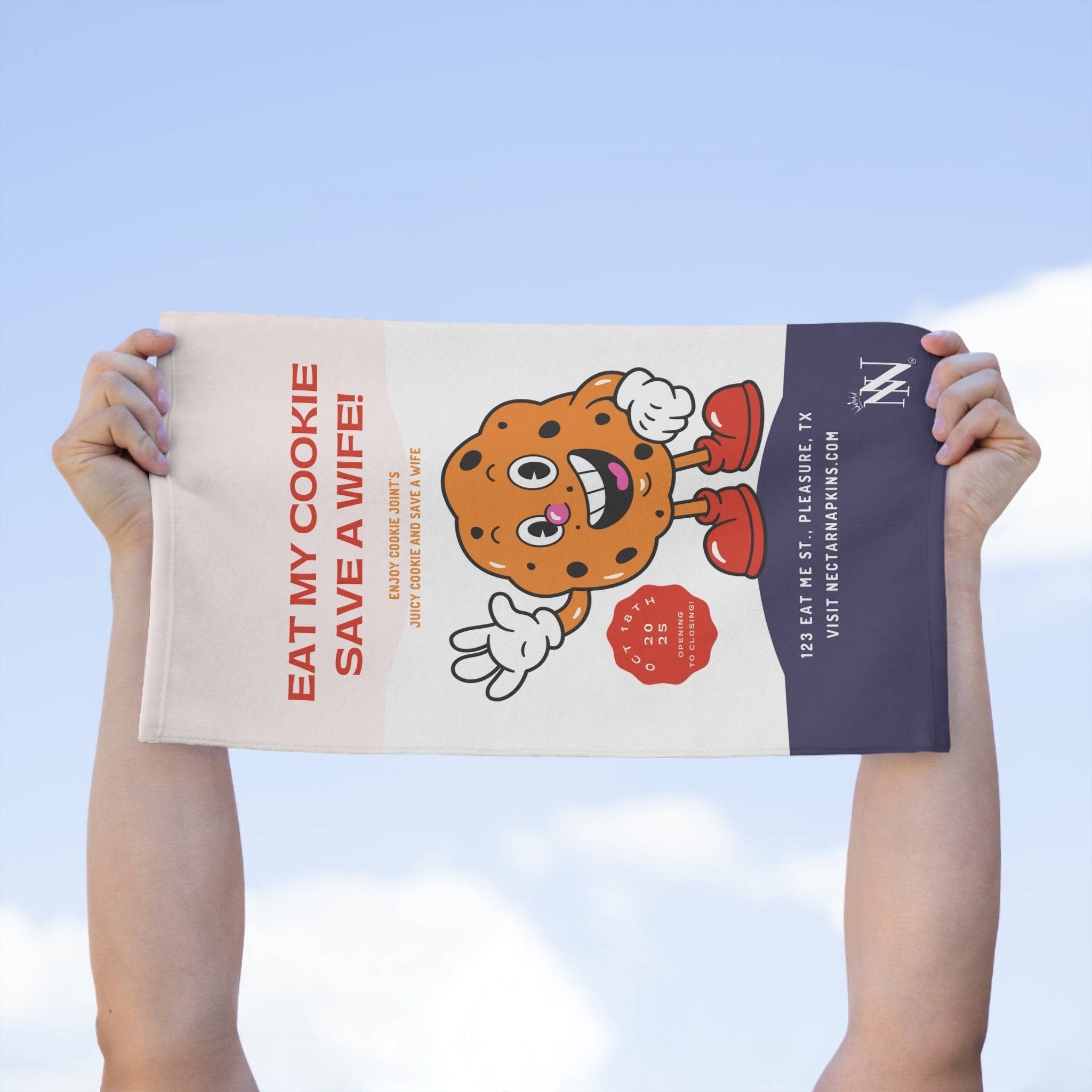 Eat My Cookie | Mix & Match Soft Fun-Flirty Lovers’ Towels