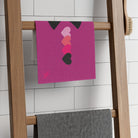 Eat My Heart Fuscia | Mix & Match Soft Fun-Flirty Lovers’ Towels