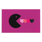 Eat My Heart Fuscia | Mix & Match Soft Fun-Flirty Lovers’ Towels