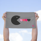 Eat My Heart Grey | Mix & Match Soft Fun-Flirty Lovers’ Towels