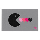 Eat My Heart Grey | Mix & Match Soft Fun-Flirty Lovers’ Towels