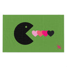 Eat My Heart Light Green | Mix & Match Soft Fun-Flirty Lovers’ Towels