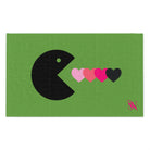 Eat My Heart Light Green | Mix & Match Soft Fun-Flirty Lovers’ Towels