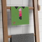 Eat My Heart Light Green | Mix & Match Soft Fun-Flirty Lovers’ Towels