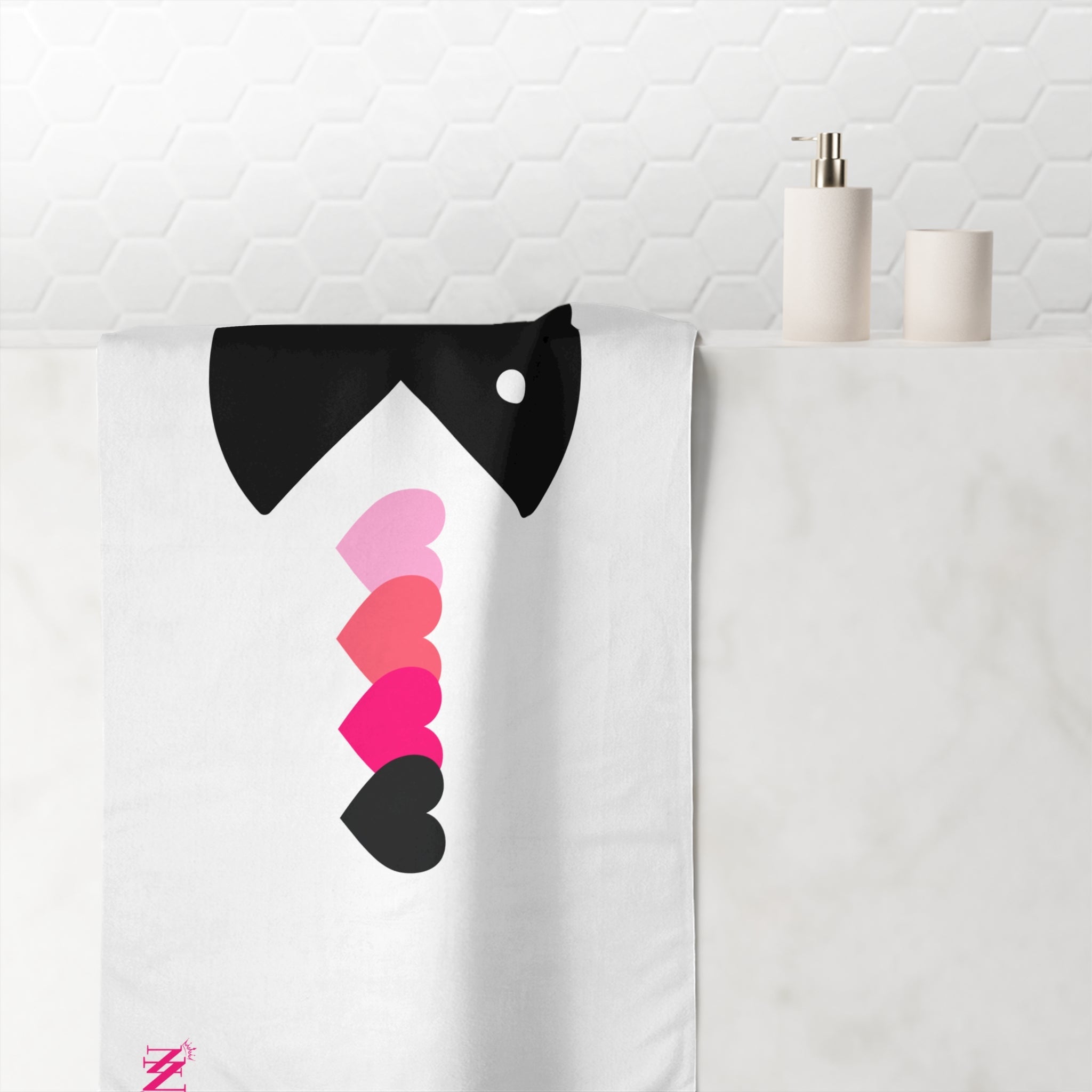 Eat My Heart | Mix & Match Naughty XL Fun-Flirty Lovers’ Towels