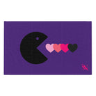 Eat My Heart Purple | Mix & Match Soft Fun-Flirty Lovers’ Towels