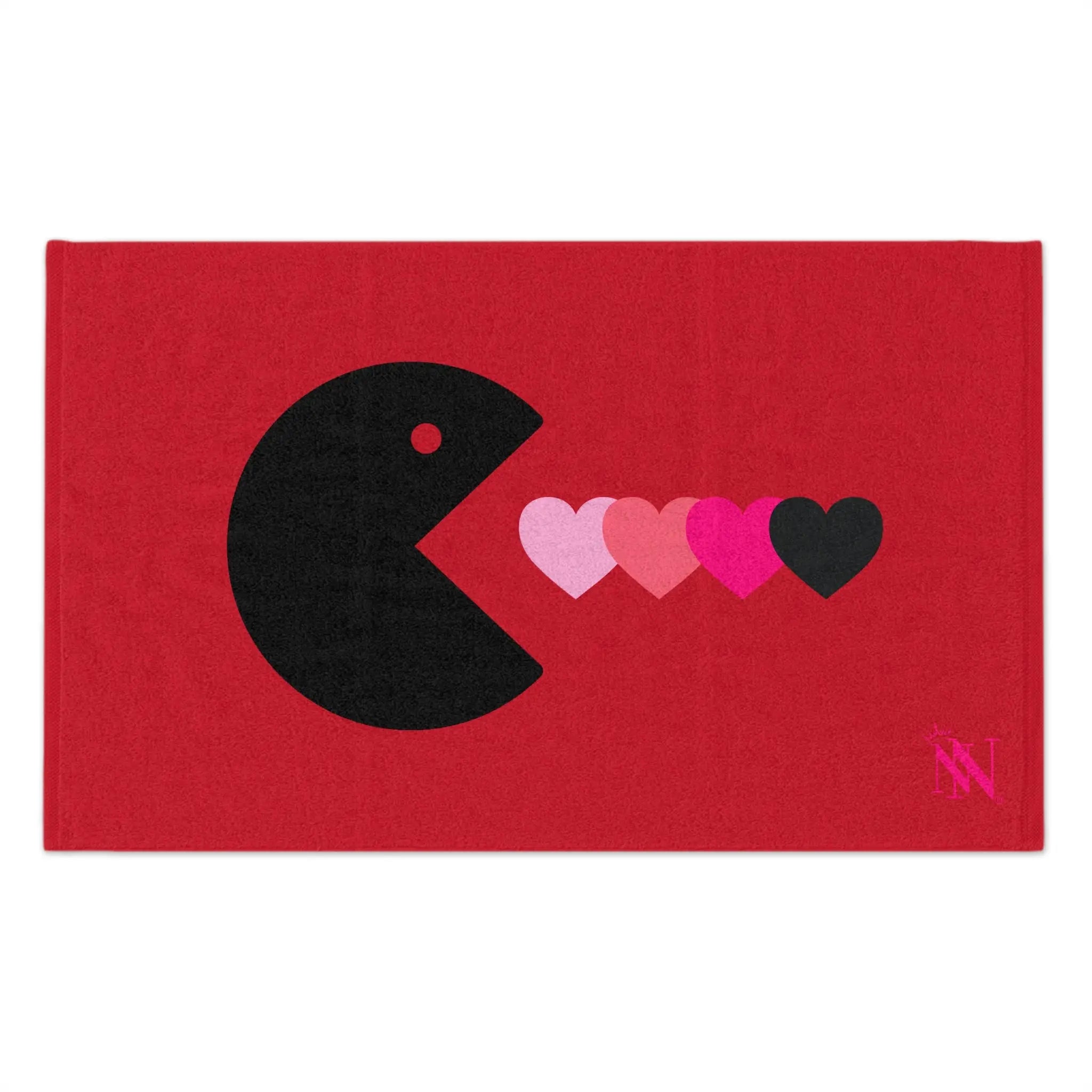 Eat My Heart Red | Mix & Match Soft Fun-Flirty Lovers’ Towels