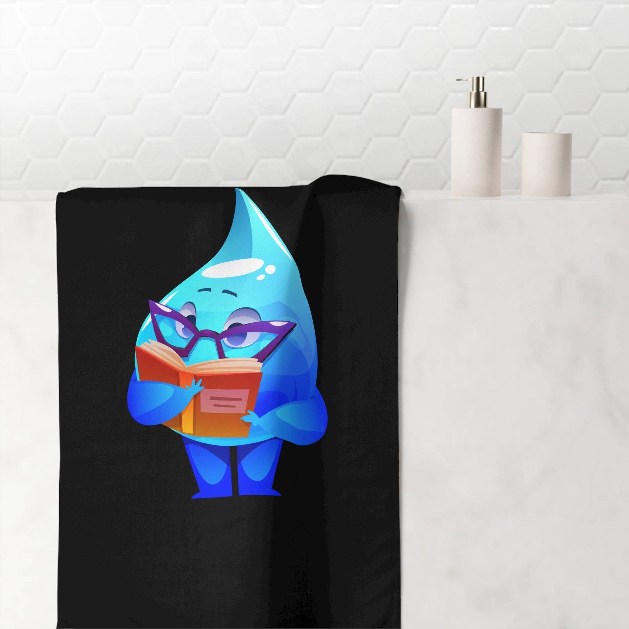 Educated Rain Drop | Mix & Match Naughty XL Fun-Flirty Lovers’ Towels