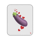Eggplant Love Emoji | Mix Match Fun-Flirty Lovers’ Water-Resistant Blankets