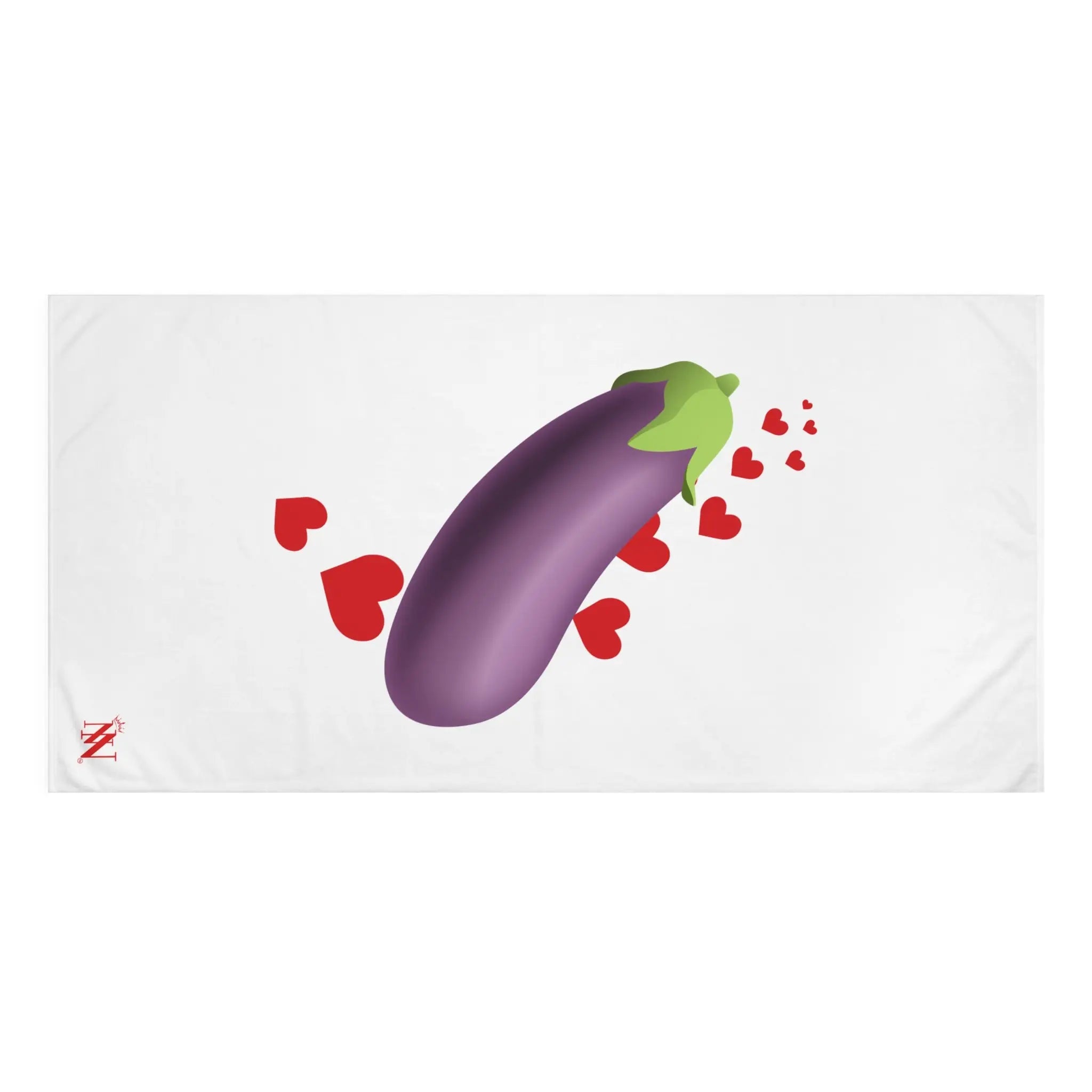 Eggplant Love Emoji | Mix & Match XL Fun-Flirty Lovers’ Towels