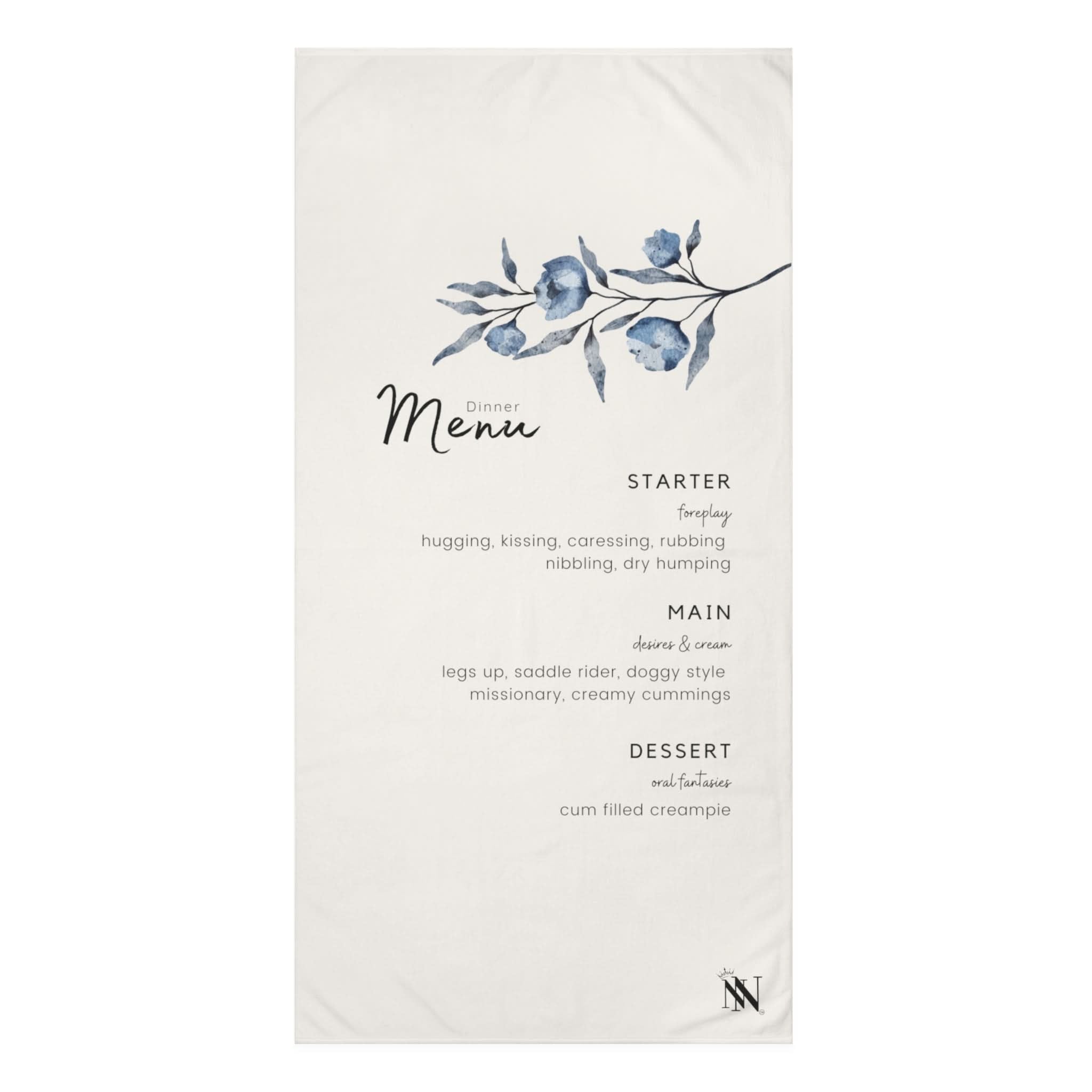 Elegant Menu | Mix & Match Naughty XL Fun-Flirty Lovers’ Towels
