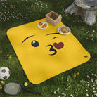 Emoji Kiss | Mix Match Fun-Flirty Lovers’ Water-Resistant Blankets