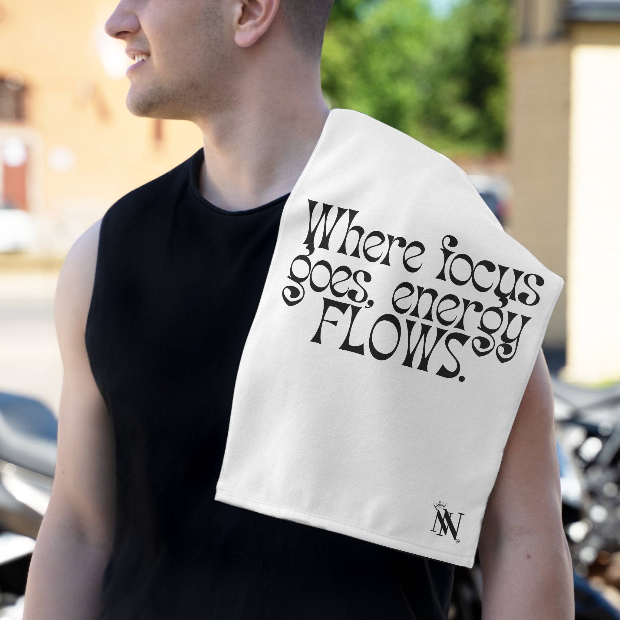 Energy Flows | Mix & Match Soft Fun-Flirty Lovers’ Towels