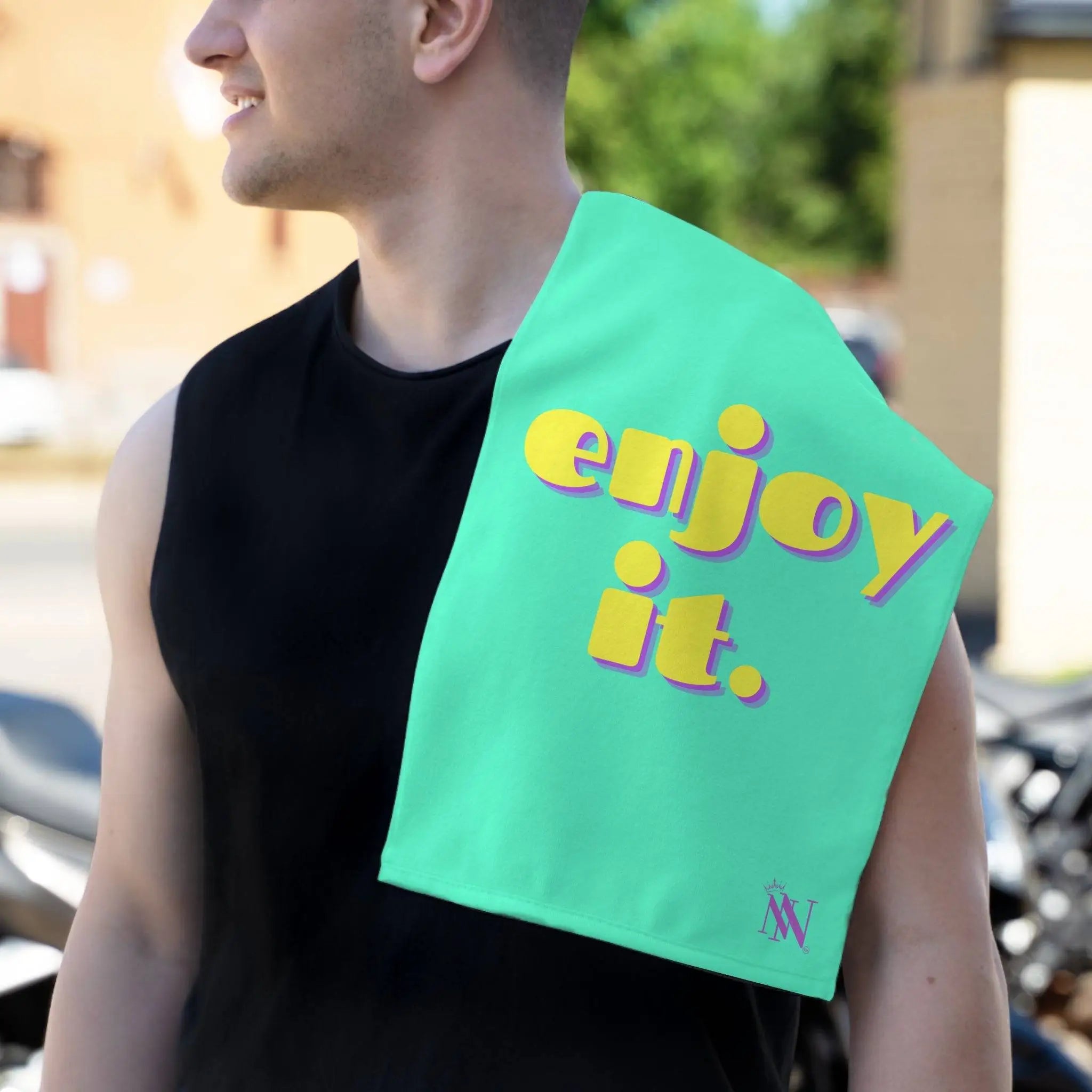Enjoy It | Mix & Match Soft Fun-Flirty Lovers’ Towels