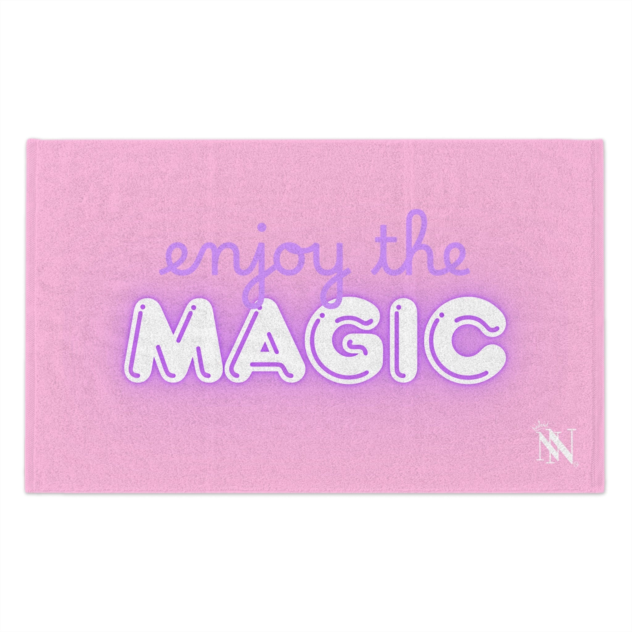 Enjoy the Magic Light Pink | Mix & Match Soft Fun-Flirty Lovers’ Towels