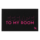Escape to My Room Black Mix & Match Soft Sex Towels | Flirty Lovers’ Gifts