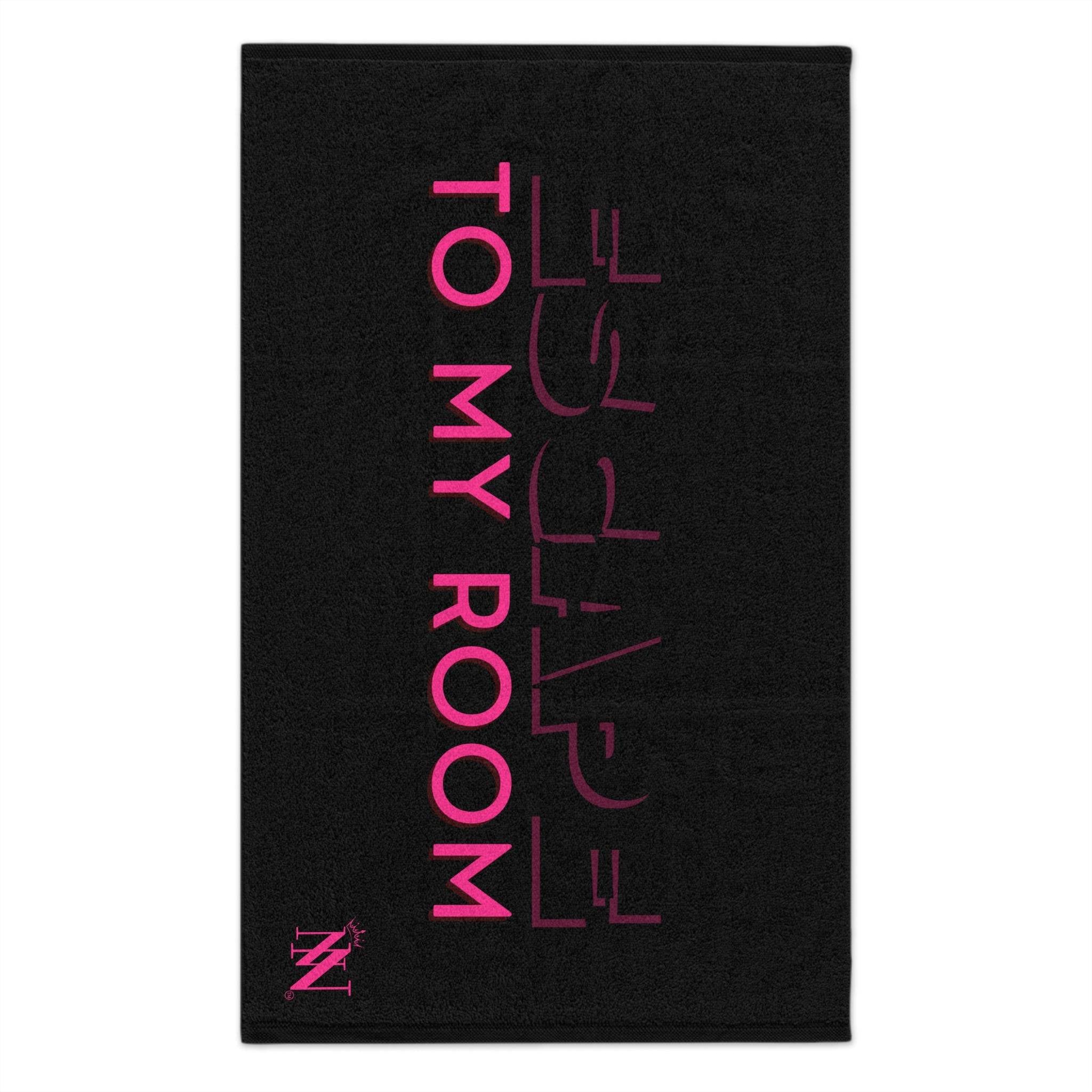 Escape to My Room Black Mix & Match Soft Sex Towels | Flirty Lovers’ Gifts