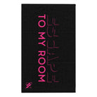 Escape to My Room Black Mix & Match Soft Sex Towels | Flirty Lovers’ Gifts
