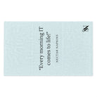 Every Morning IT Come to Life | Mix & Match Soft Fun-Flirty Lovers’ Towels