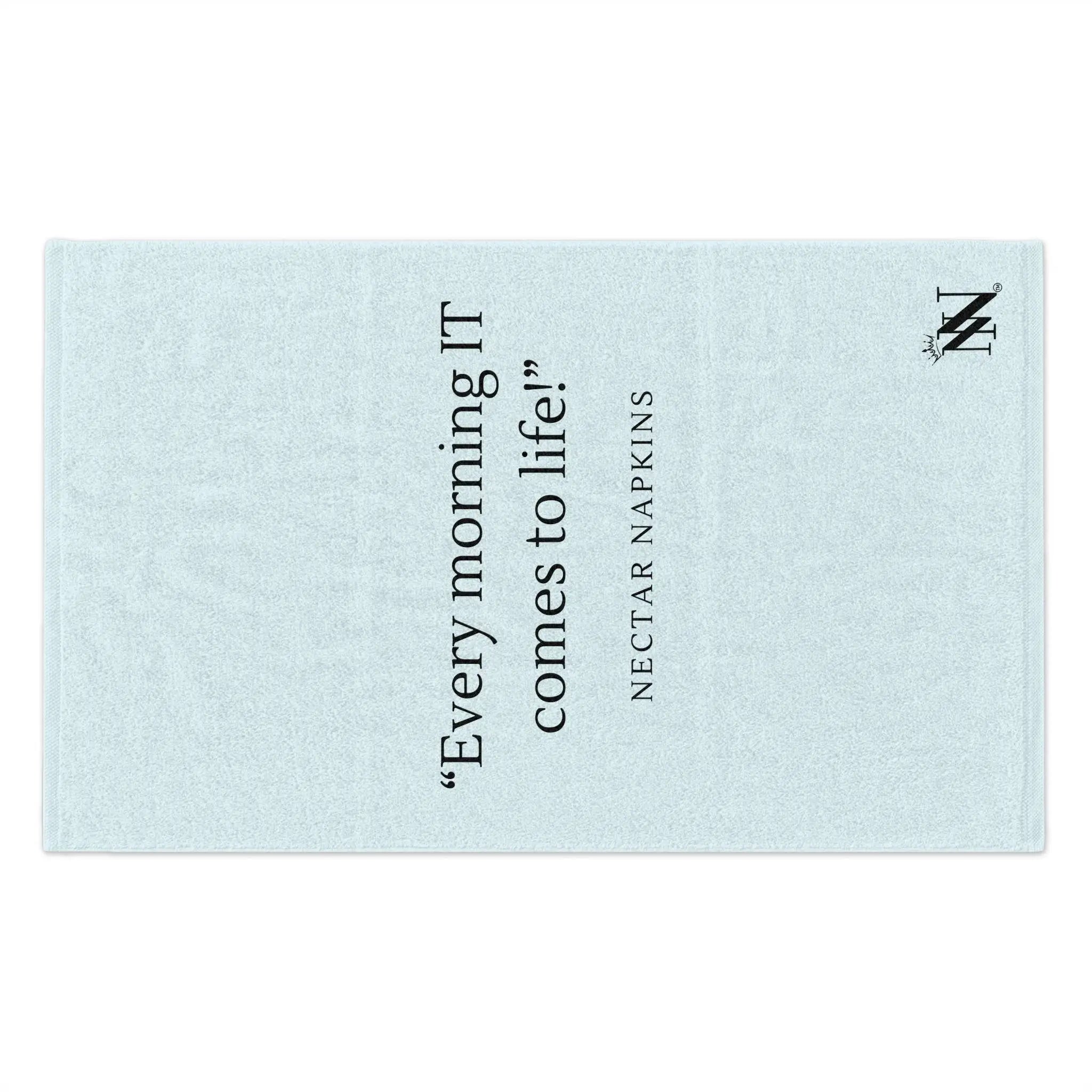 Every Morning IT Come to Life | Mix & Match Soft Fun-Flirty Lovers’ Towels