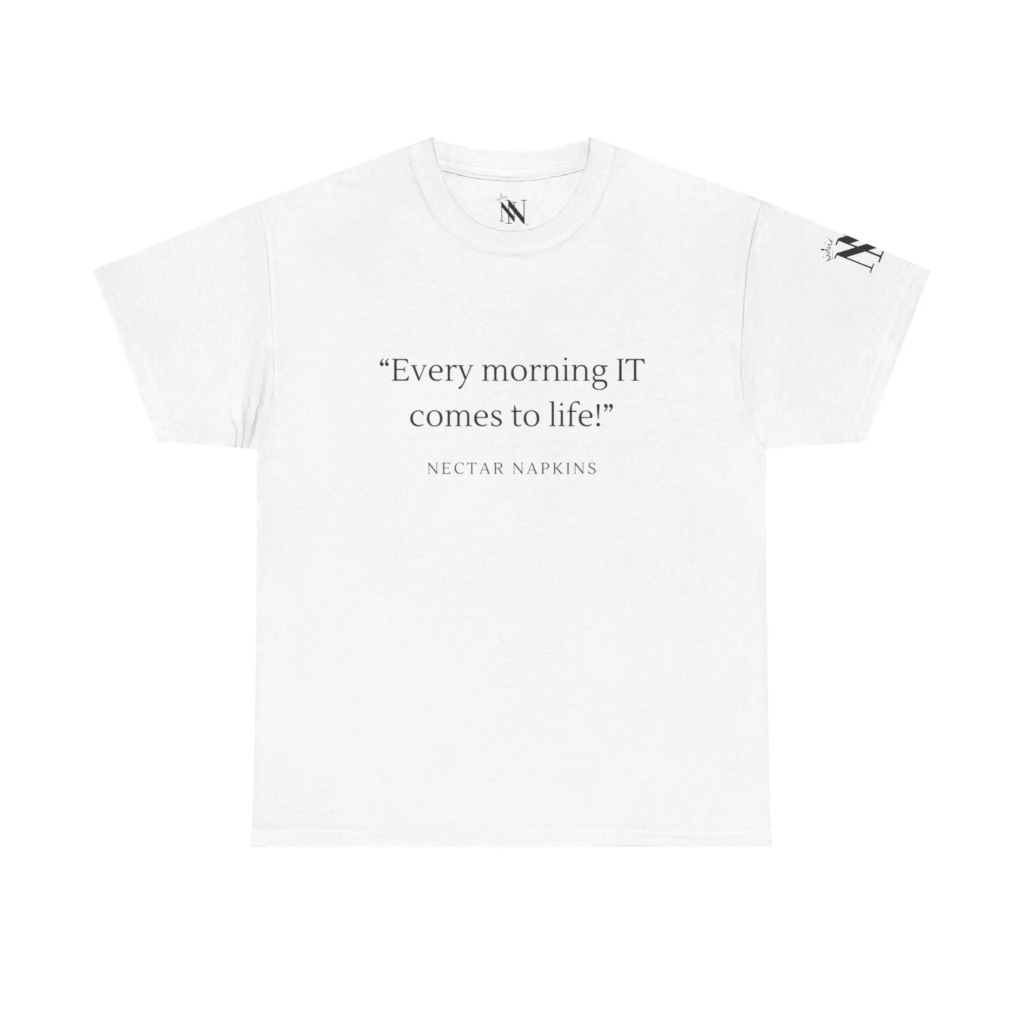 Every Morning It Comes To Life | Mix & Match 100% Cotton Unisex Fun-Flirty Lovers’ Tees