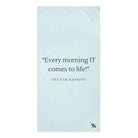 Every Morning It Comes To Life | Mix & Match Naughty XL Fun-Flirty Lovers’ Towels