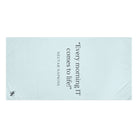 Every Morning It Comes To Life | Mix & Match Naughty XL Fun-Flirty Lovers’ Towels