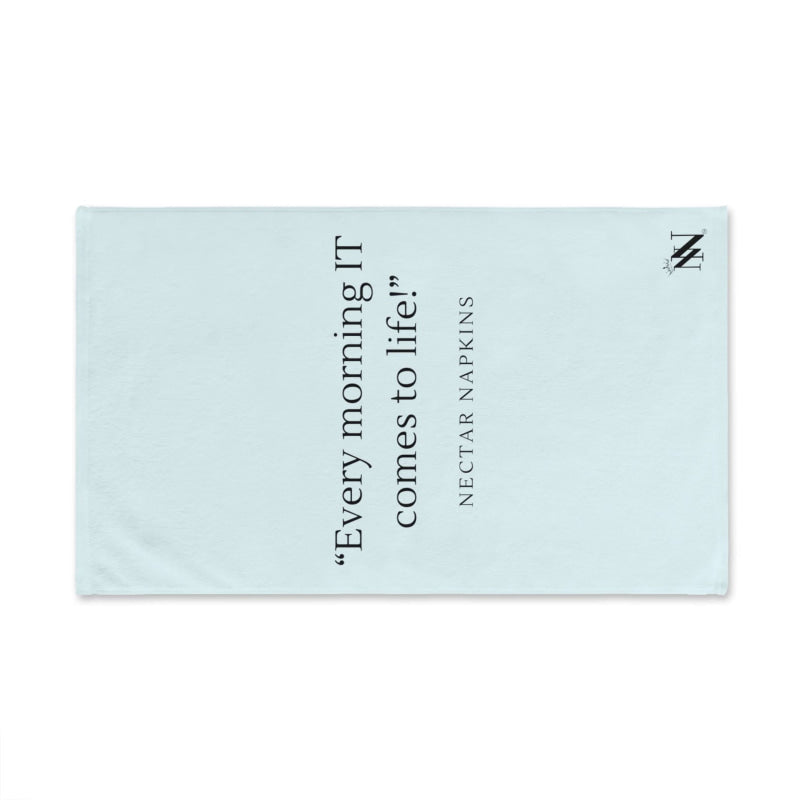 Every Morning It Comes to Life | Mix & Match Original Fun-Flirty Lovers’ Towels