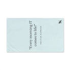 Every Morning It Comes to Life | Mix & Match Original Fun-Flirty Lovers’ Towels