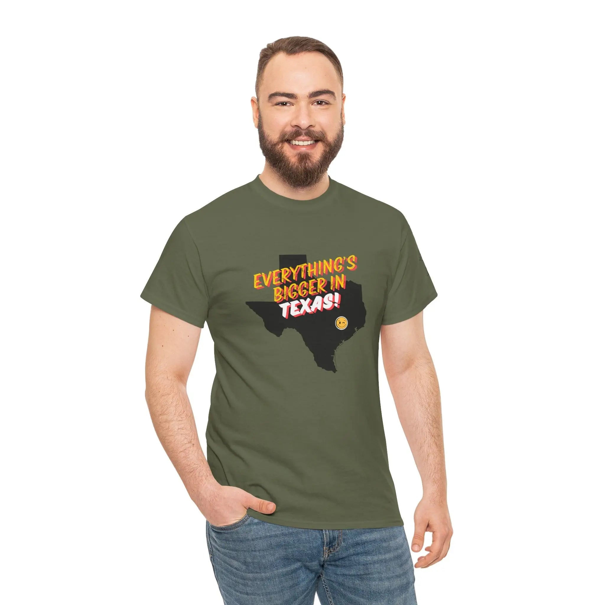 Everything’s Bigger in Texas | Mix & Match 100% Cotton Unisex Fun-Flirty Lovers’ Tees