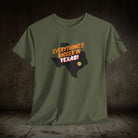 Everything’s Bigger in Texas | Mix & Match 100% Cotton Unisex Fun-Flirty Lovers’ Tees