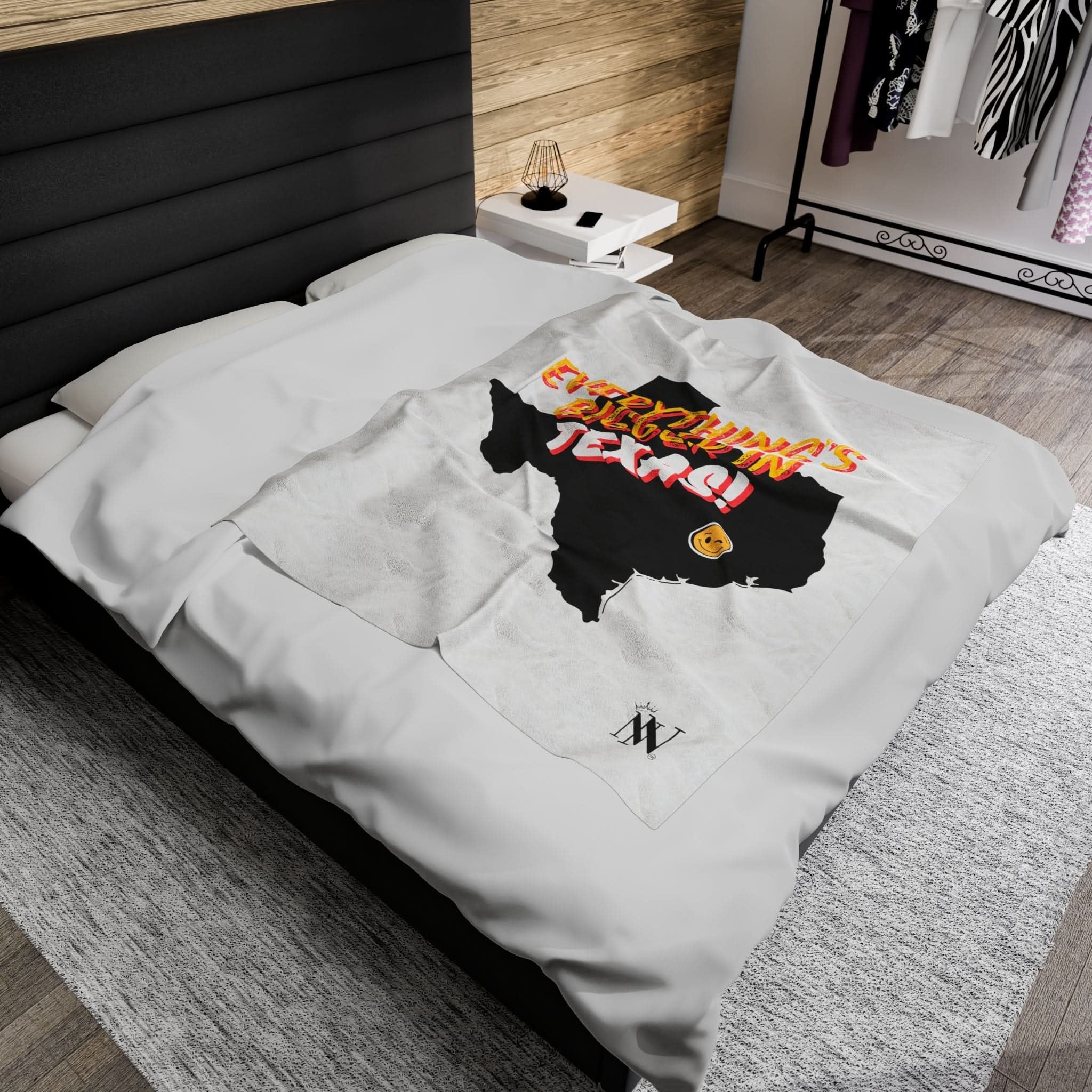 Everything’s Bigger in Texas | Mix & Match Fun-Flirty Lovers’ Blankets