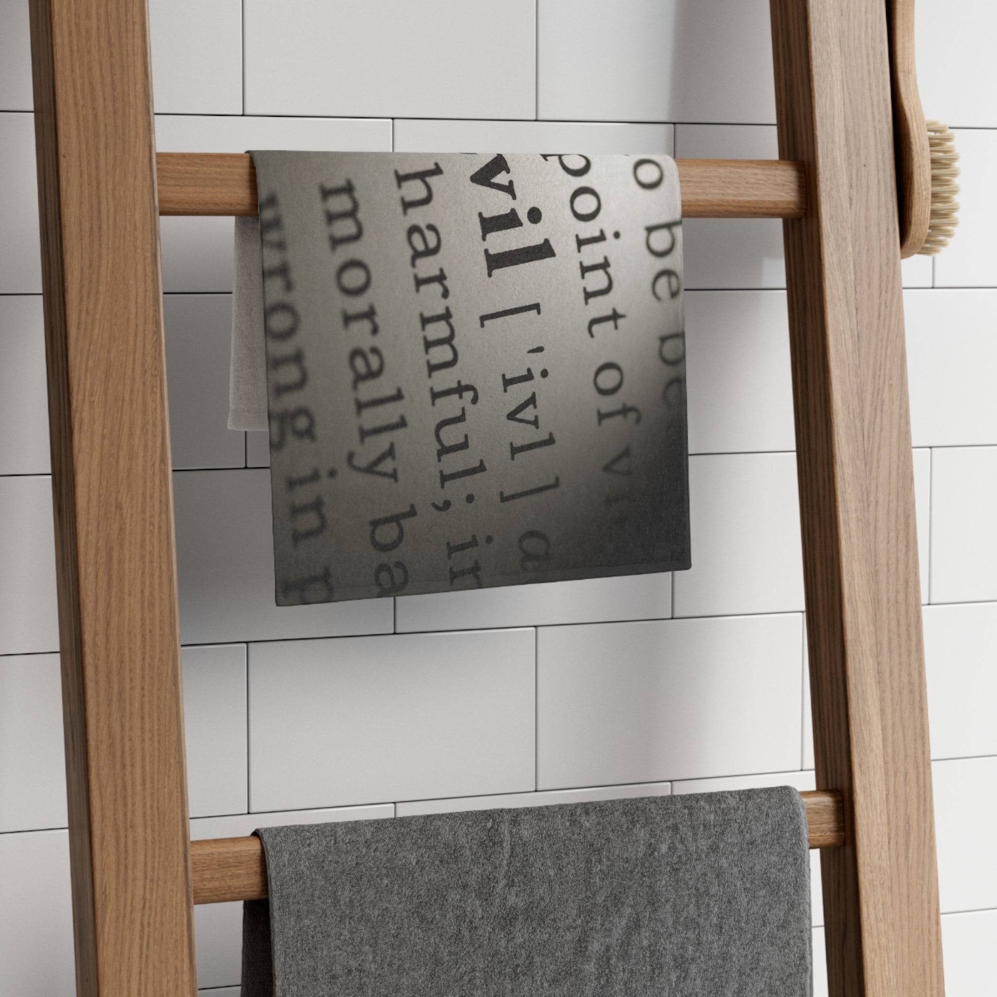 Evil | Mix & Match Soft Fun-Flirty Lovers’ Towels