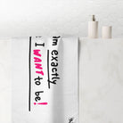 Exactly Where I Want To Be! | Mix & Match Naughty XL Fun-Flirty Lovers’ Towels