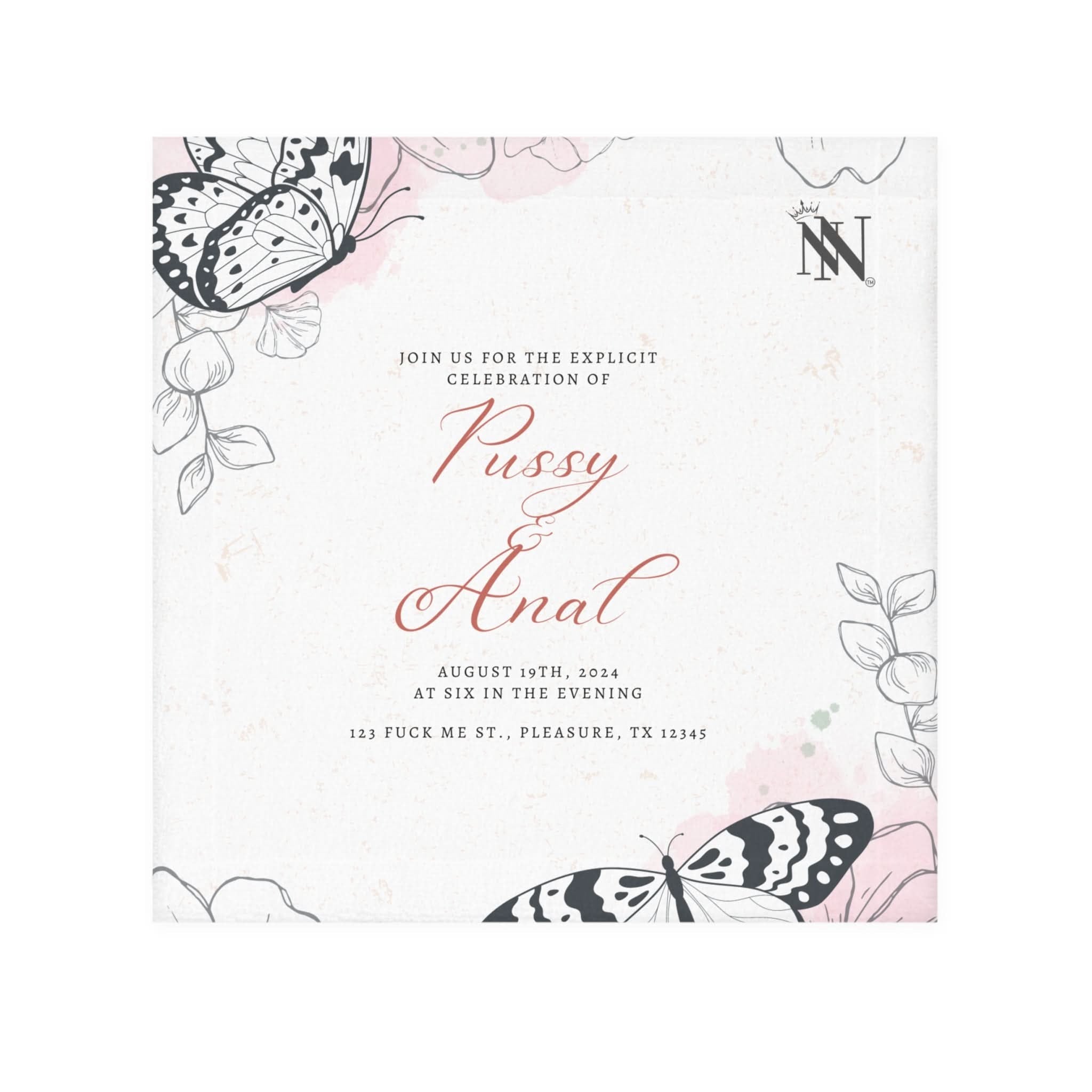 Explicit Celebration | Mix & Match Lils’ Fun-Flirty Lovers’ Towels