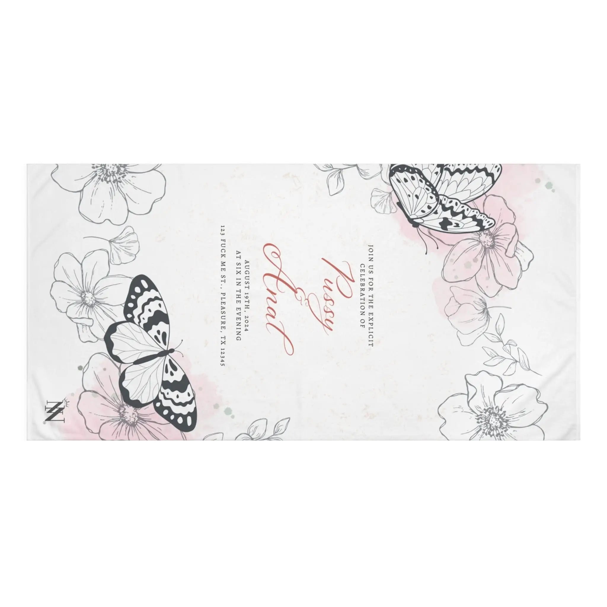 Explicit Celebration | Mix & Match Naughty XL Fun-Flirty Lovers’ Towels