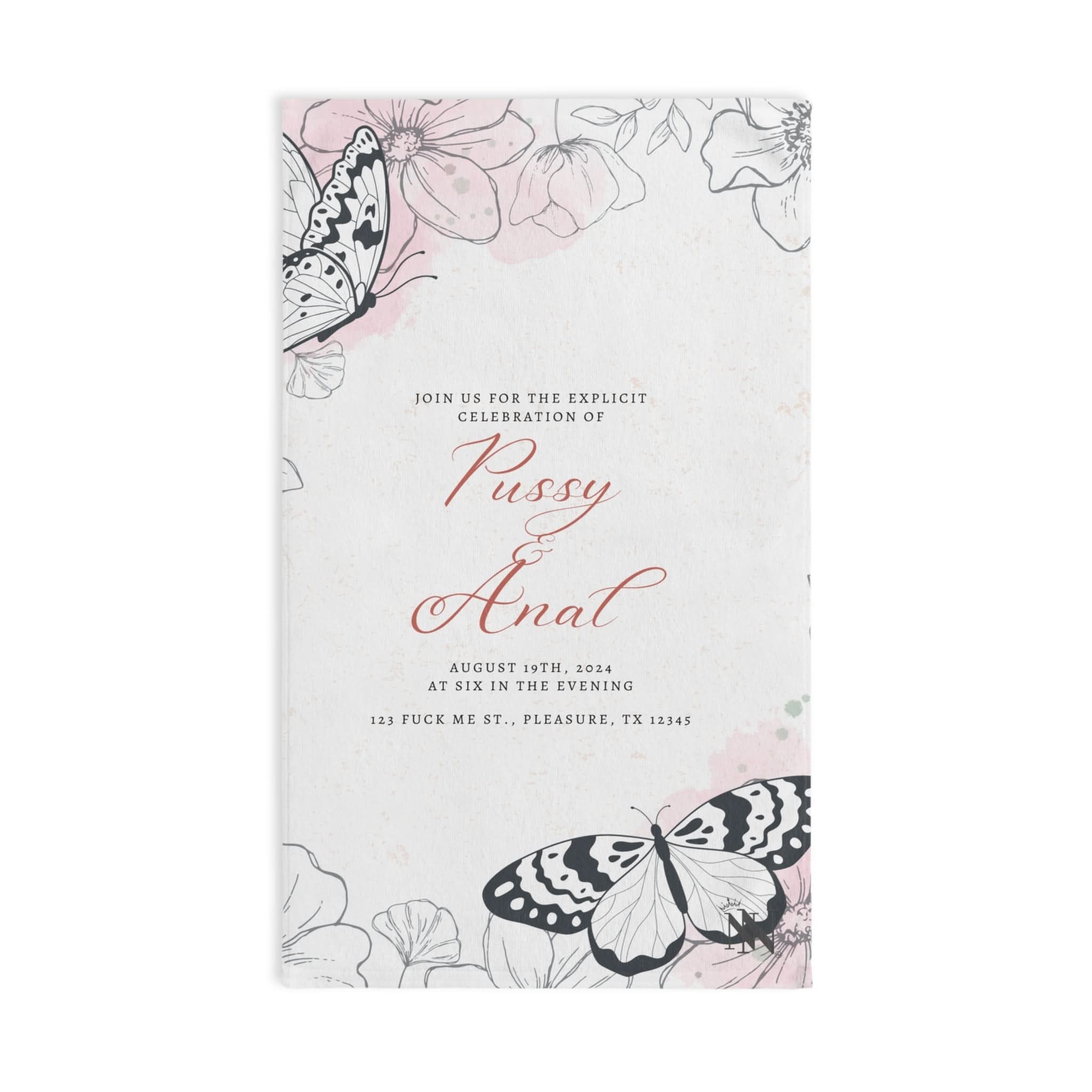 Explicit Celebration | Mix & Match Original Fun-Flirty Lovers’ Towels