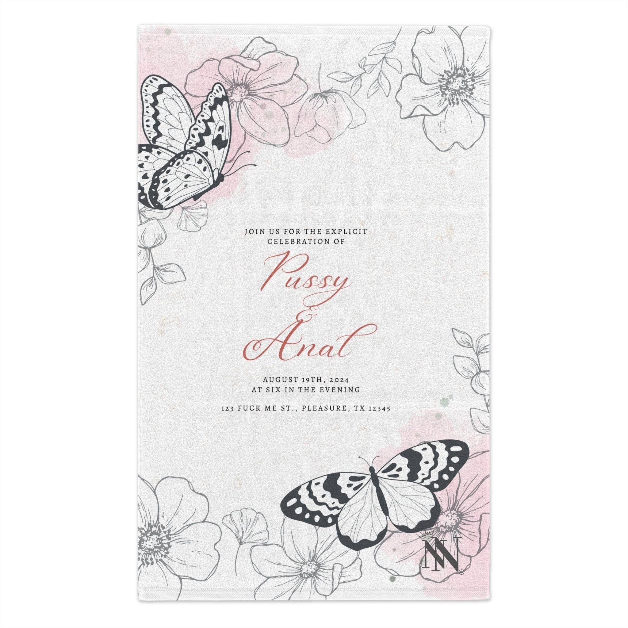 Explicit Celebration | Mix & Match Soft Fun-Flirty Lovers’ Towels