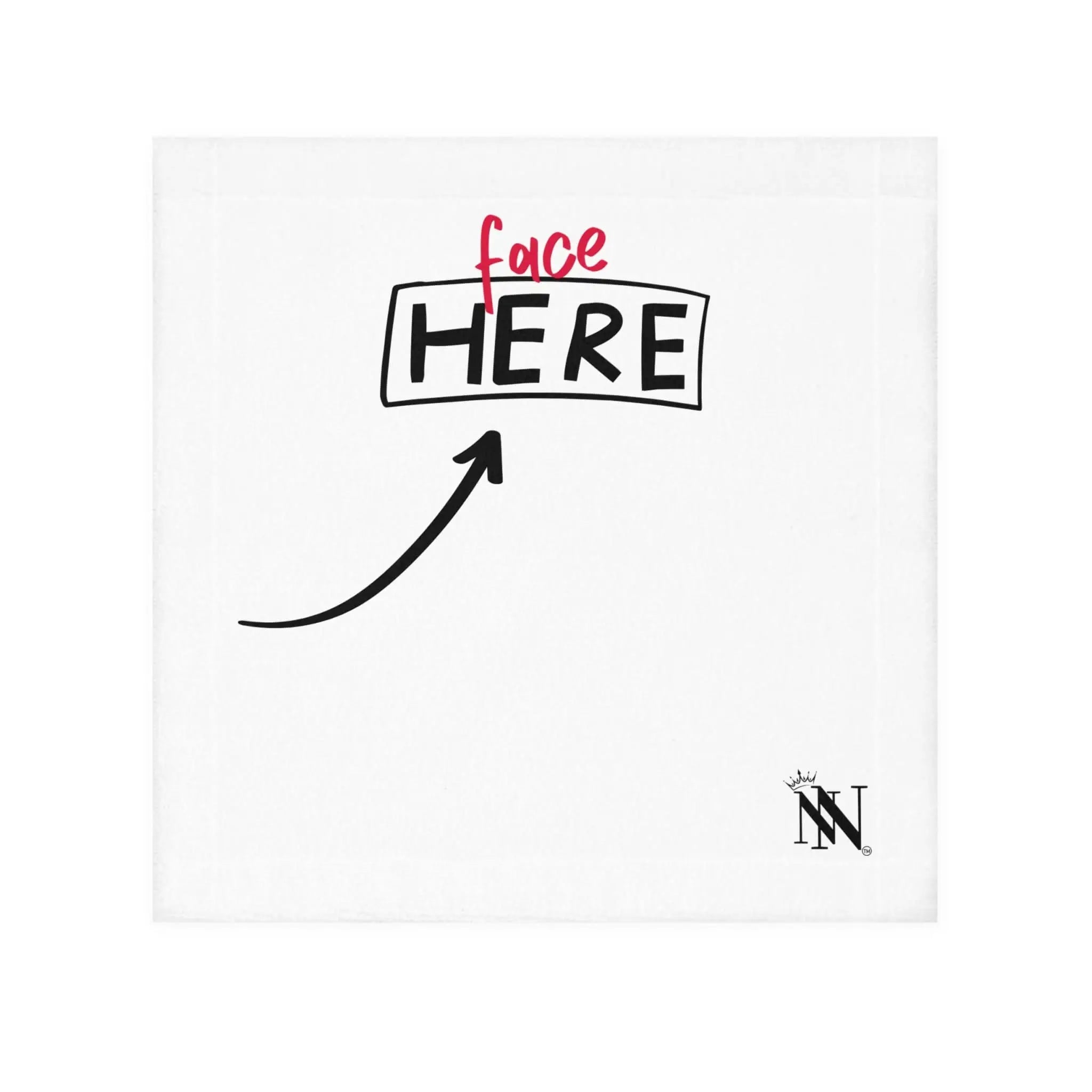 Face Here | Mix & Match Lils’ Fun-Flirty Lovers’ Towels