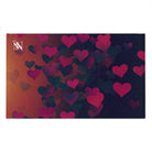 Falling Hearts | Mix & Match Soft Fun-Flirty Lovers’ Towels