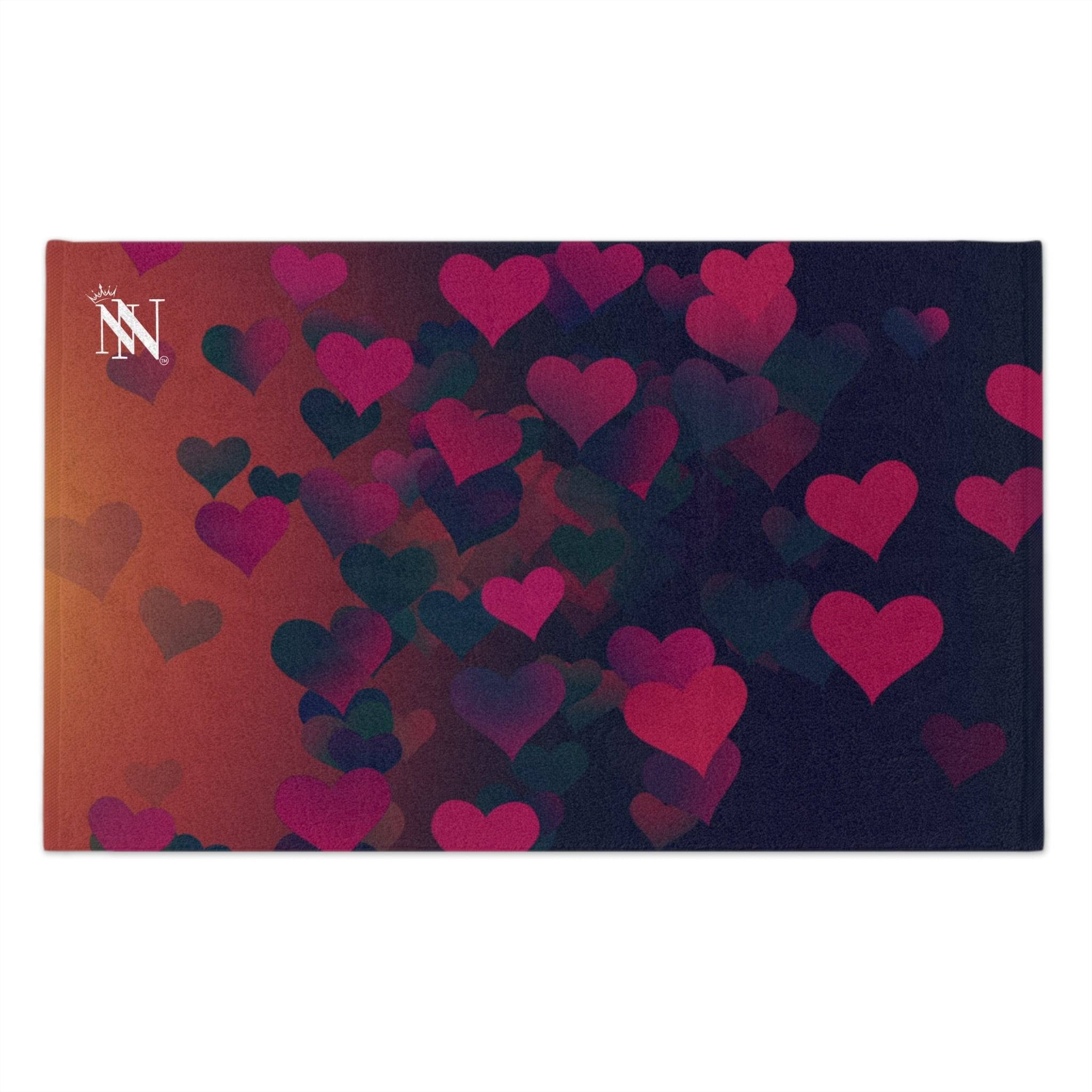 Falling Hearts | Mix & Match Soft Fun-Flirty Lovers’ Towels