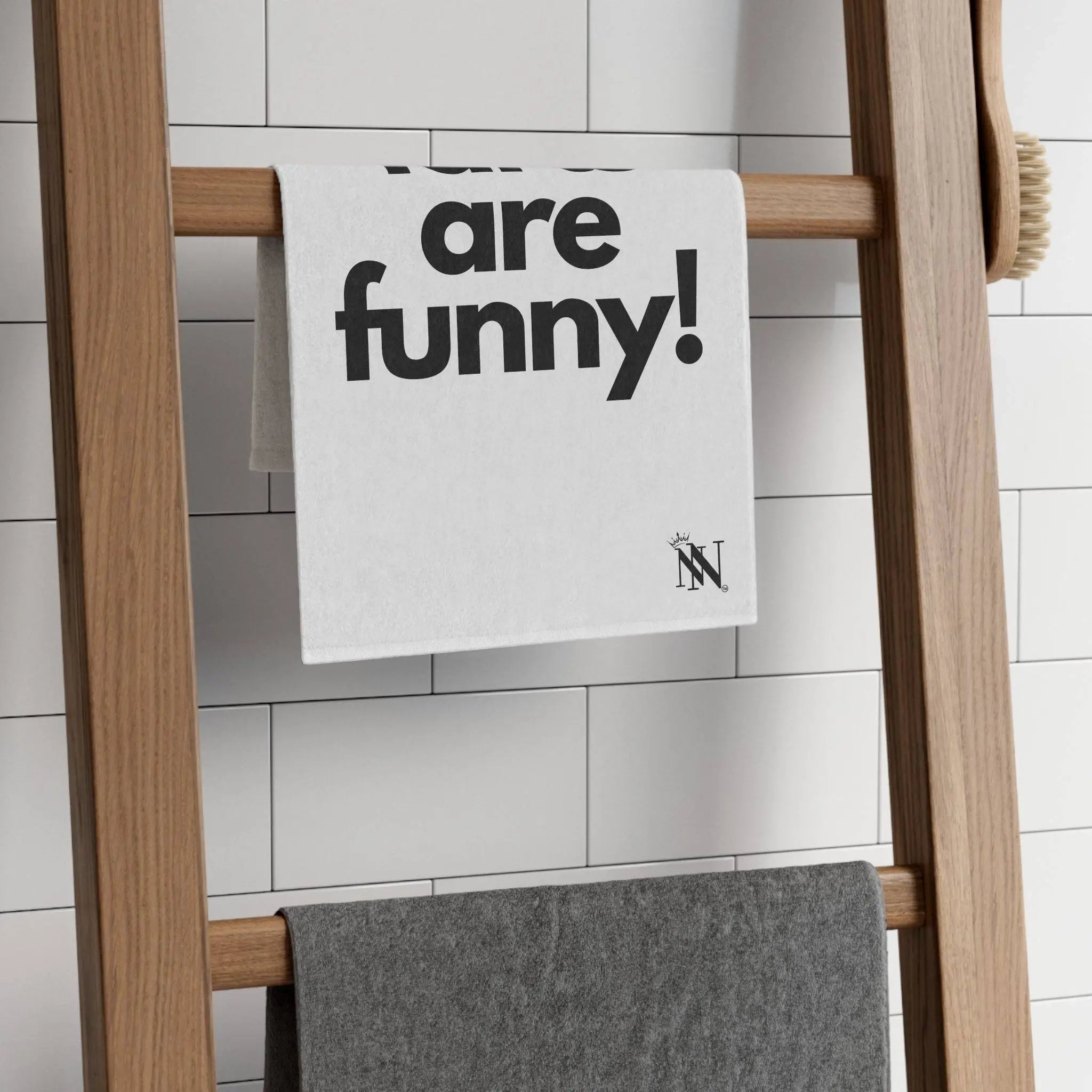 Farts Are Funny! | Mix & Match Soft Fun-Flirty Lovers’ Towels