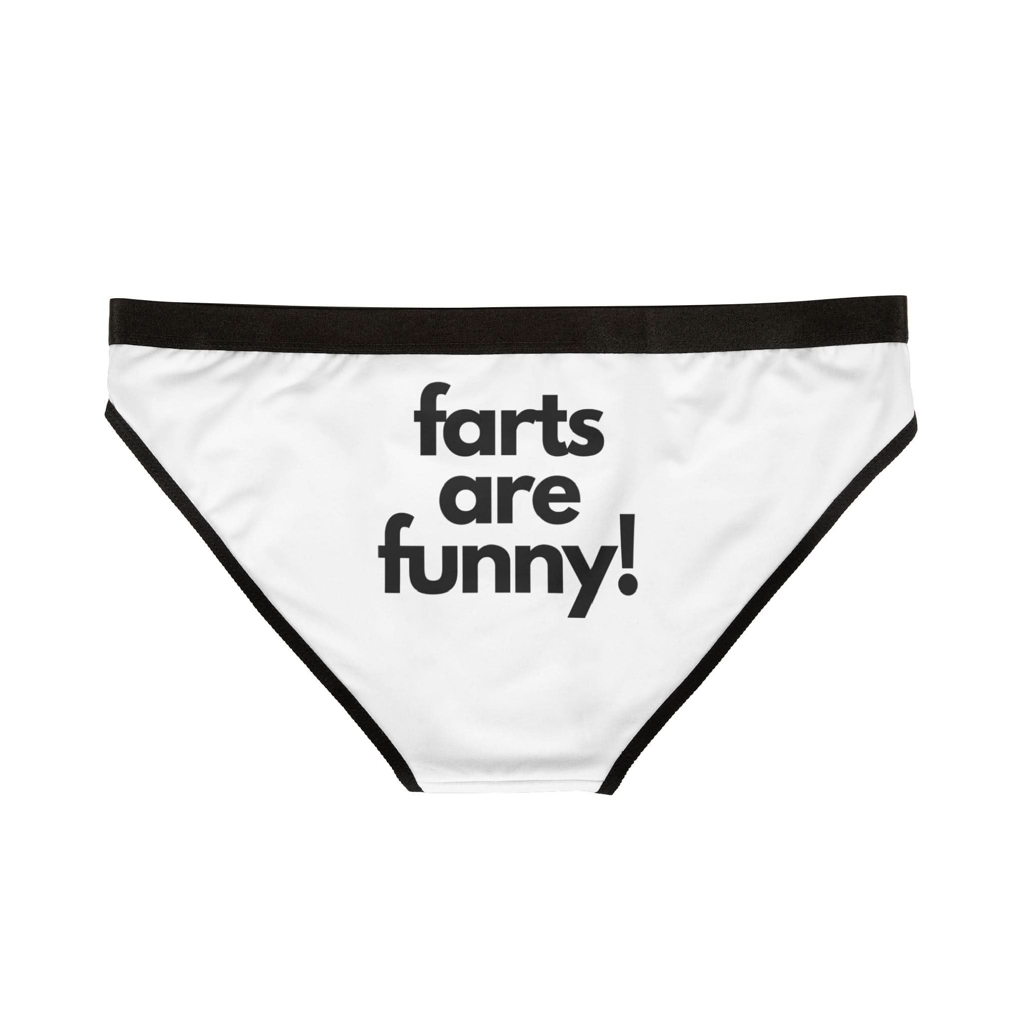 Farts Are Funny! | Mix & Match Women’s Fun-Flirty Lovers’ Panties