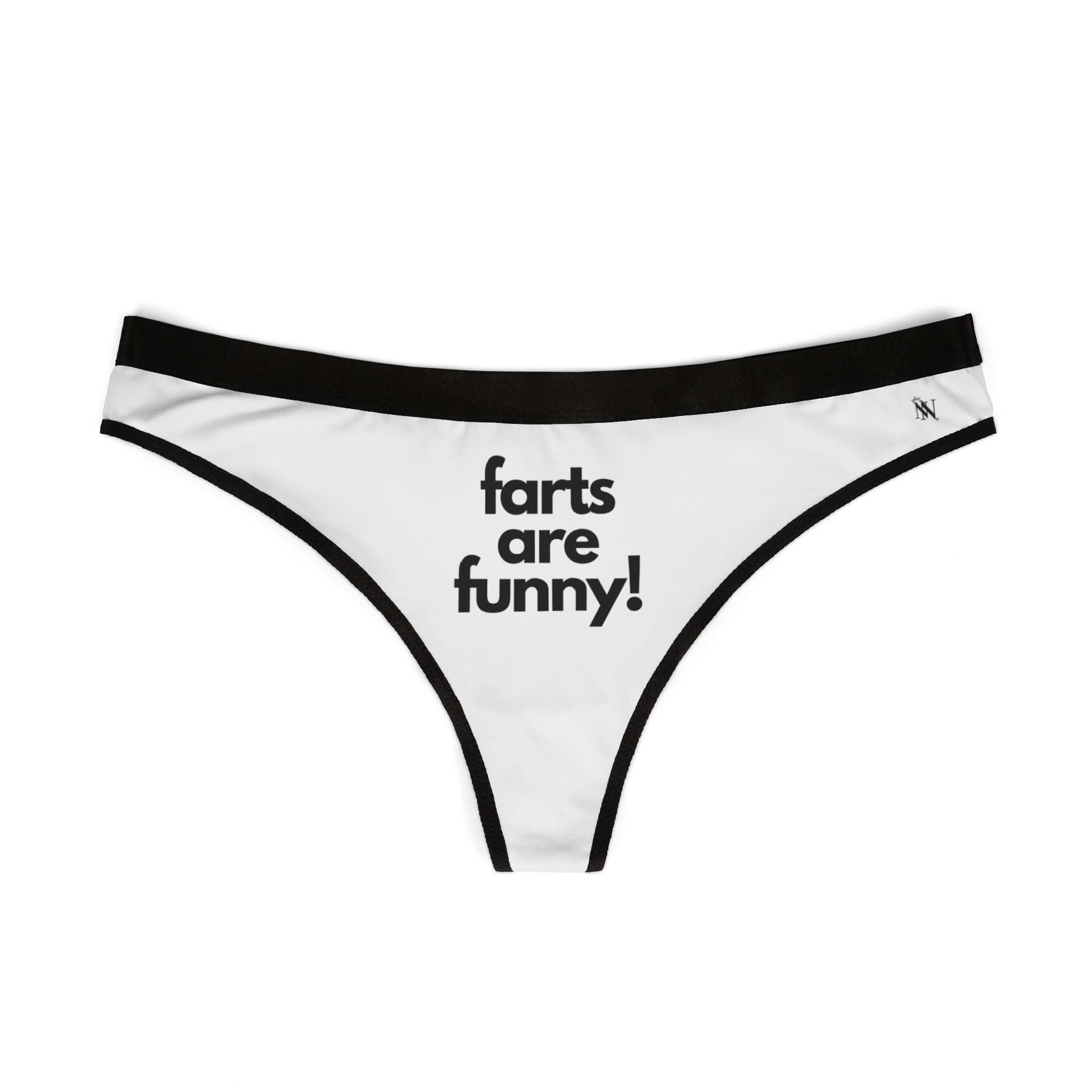 Farts Are Funny! | Mix & Match Women’s Fun-Flirty Lovers’ Thongs