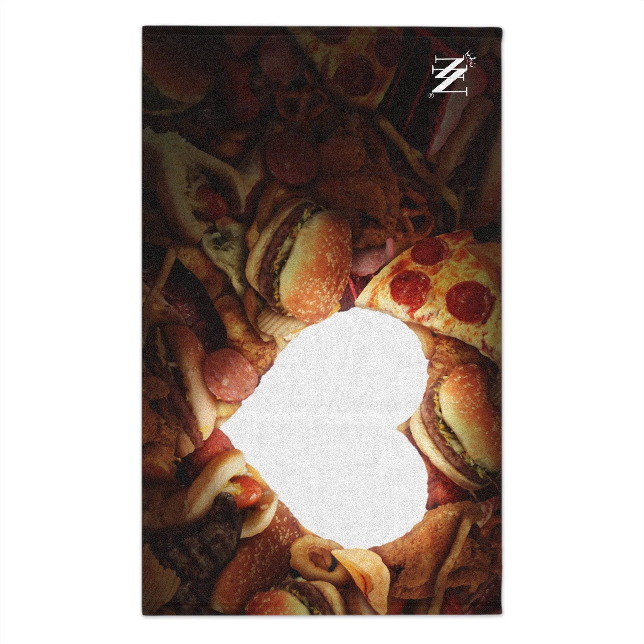 Fast Food Junkie | Mix & Match Soft Fun-Flirty Lovers’ Towels