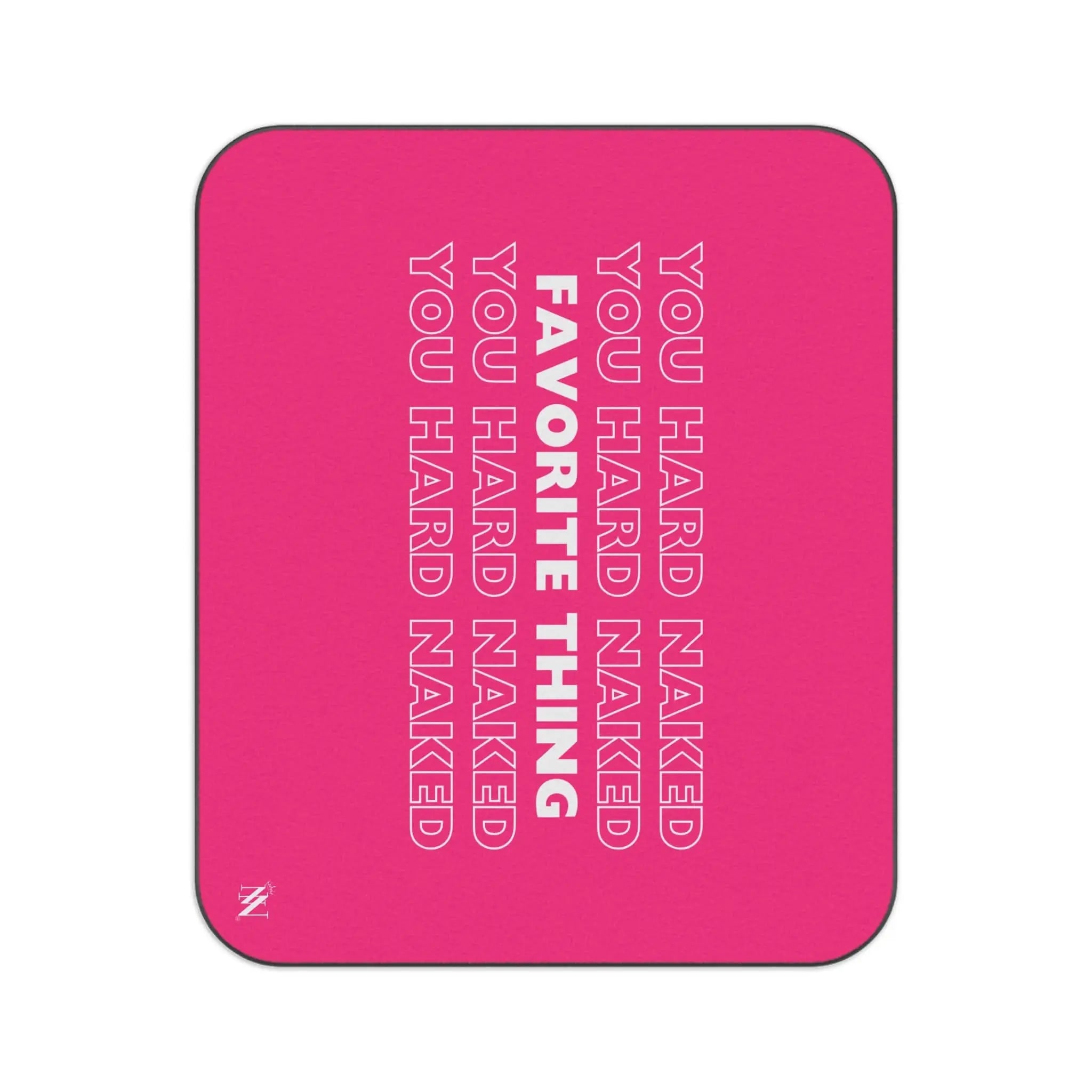 Favorite Thing You Hard | Mix Match Fun-Flirty Lovers’ Water-Resistant Blankets