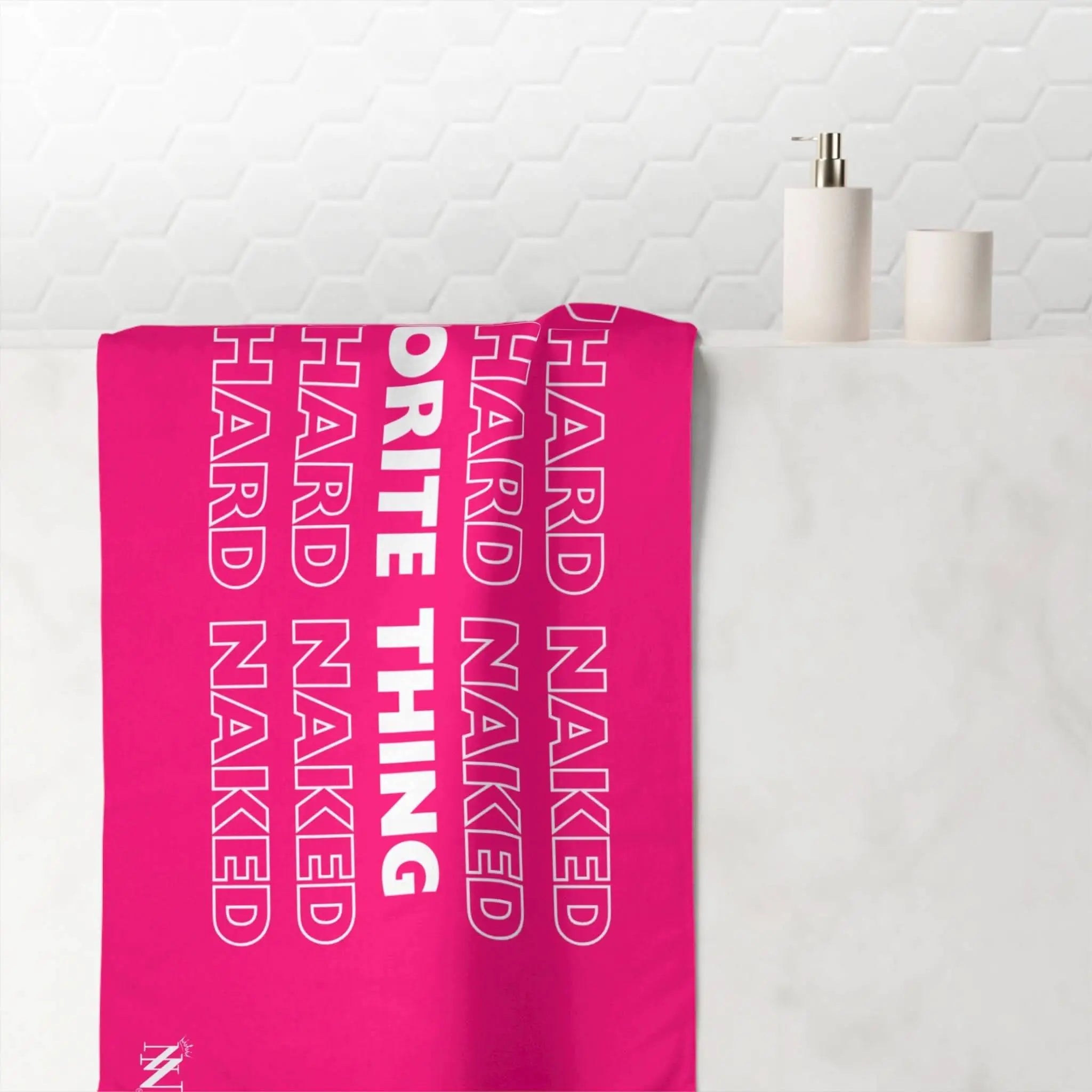 Favorite Thing You Hard | Mix & Match Naughty XL Fun-Flirty Lovers’ Towels
