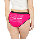 Favorite Thing You Hard | Mix & Match Women’s Fun-Flirty Lovers’ Panties